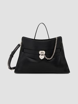 McQueen Women's Locke Leather Top Handle Bag