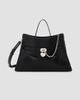 McQueen Women's Locke Leather Top Handle Bag - 7