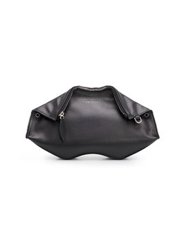 McQueen Women's Manta Leather Crossbody Bag