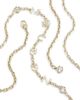 McQueen Women's "McQueen" Goldtone & Glass Crystal Logo Chain Necklace - 3