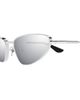 McQueen Women's Metal T-Bar 56MM Cat-Eye Sunglasses - 4