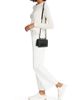 McQueen Women's Mini Black Out Jewlled Satchel In Leather - 2