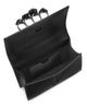 McQueen Women's Mini Black Out Jewlled Satchel In Leather - 3