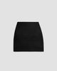 McQueen Women's Molded Wool-Mohair Mini Skirt - 1