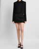 McQueen Women's Molded Wool-Mohair Mini Skirt - 2