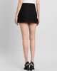 McQueen Women's Molded Wool-Mohair Mini Skirt - 3
