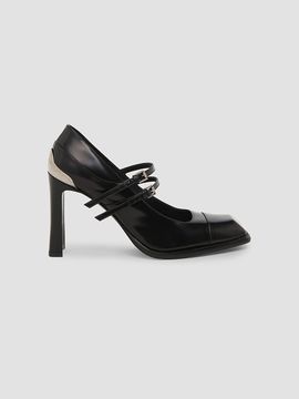 McQueen Women's Niko 95MM Mary Jane Leather Pumps