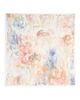 McQueen Women's Painted Floral Silk Square Scarf - 4