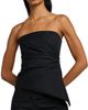 McQueen Women's Pinstriped Wool-Mohair Sculpted Top - 6