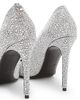 McQueen Women's Skull 105MM Rhinestone Pumps - 4