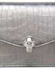 McQueen Women's Skull Mini Crocodile-Embossed Metallic Leather Shoulder Bag - 5