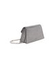 McQueen Women's Skull Mini Crocodile-Embossed Metallic Leather Shoulder Bag - 6