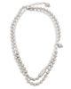 McQueen Women's Skull Pearl-Embellished Ball Chain Belt - 1