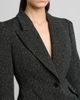 McQueen Women's Speckled Wool One-Button Blazer - 6