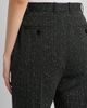 McQueen Women's Speckled Wool Slim-Straight Trousers - 6