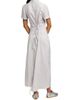 McQueen Women's Striped Silk Drape Shirtdress - 5
