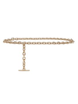 McQueen Women's T-Bar Chain Belt