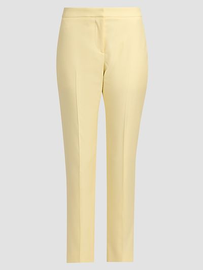 McQueen Women's Wool Cigarette Trousers