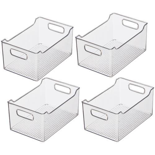 mDesign Food Storage Bin Organizer - Thumbnail 3