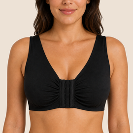 Meadow Meadow Ease Cotton Front Closure Bra for Mastectomy