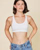 Meadow Meadow Glide Cotton Racerback Bralette - 4
