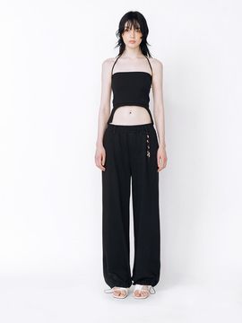 MEENDERI ACCESSORY JOGGER PANTS - BLACK