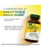 MegaFood MegaFood Calcium Magnesium Supplement, Supports Bone & Heart Health, Non-GMO, 90 Tablets - 3