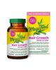 MegaFood MegaFood Hair Growth, Clinically Studied Lustriva, Hyaluronic Acid, Biotin 10000mcg, 30 Vegetarian Capsules - 1