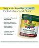 MegaFood MegaFood Kids Multivitamin Gummies for Age 4+ for Brain & Immune Support, 60 Berrylicious Gummies - 3