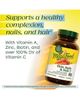 MegaFood MegaFood Skin, Nails & Hair 2 Vitamins for Women & Men with Biotin, Vitamin A, C, E & more, Vegan, 90 Tablets - 3