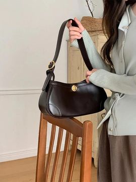 MEHEU Jenna mini hobo bag (BROWN)