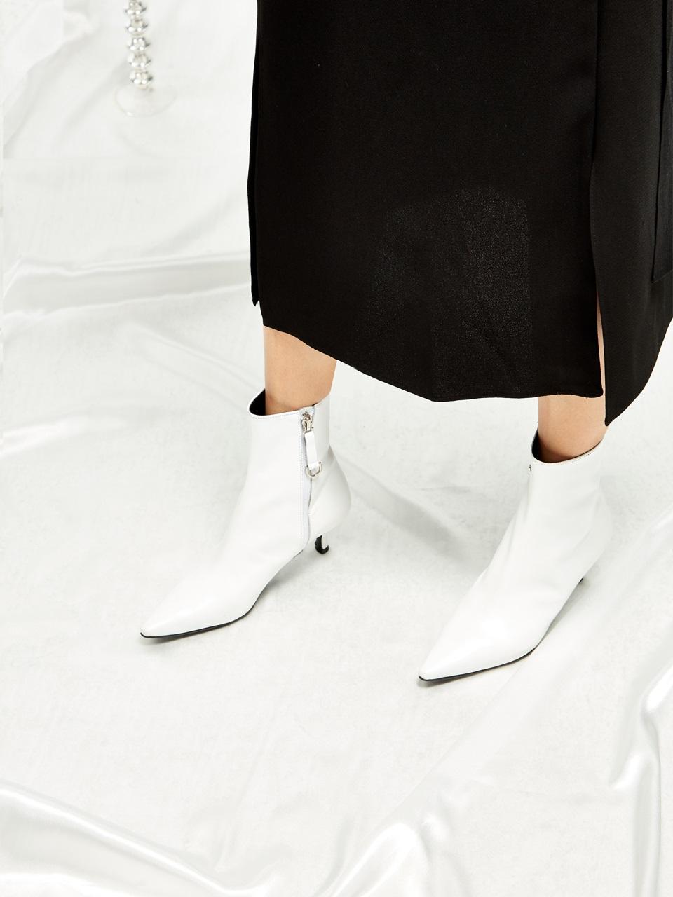Meiel Dew Classic Ankle Boots - MD18FW1020 White