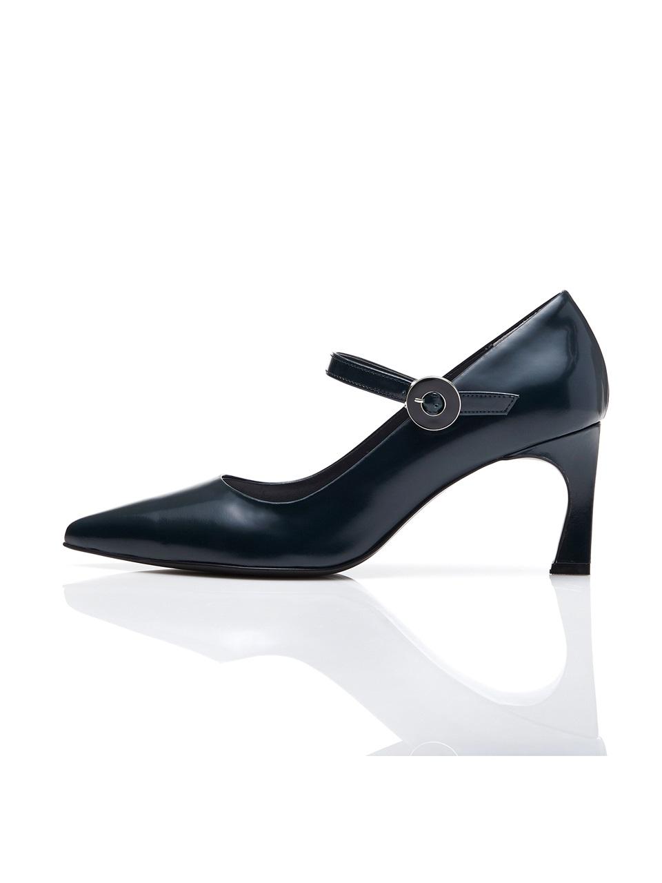 Meiel Dew Mary Jane Pumps Dark Green