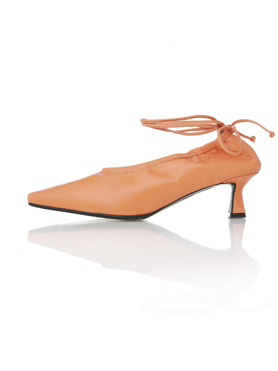 Meiel Dew MD1077 Wrinkle Banding Pumps- Orange