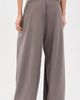 MEIMEIJ MEIMEIJ Oversized Wide Leg Pleated Pants Fango - 3