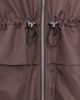 MEIMEIJ MEIMEIJ Techno Long Jacket with Hood and Cinched Waist Chocolate Lab - 6