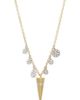 Meira T Meira T 14k Gold Diamond Spike Charm Necklace - 1
