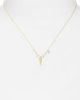 Meira T Meira T 14k Gold Diamond Spike Charm Necklace - 2