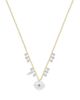 Meira T Meira T 14K White & Yellow Gold Chalcedony, Pink Sapphire & Diamond Pendant Necklace, 16-18 - 1
