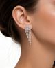 Meira T Meira T 14K White Gold Lab Grown Diamond Fringe Drop Earrings, 1.24 tcw - 2