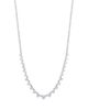 Meira T Meira T 14K White Gold Lab Grown Diamond Graduated Necklace, 1.0 tcw - 3