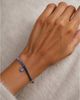 Meira T Meira T 14K Yellow Gold Blue Sapphire & Diamond Bead Evil Eye Charm Bracelet - 2