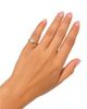 Meira T Meira T 14K Yellow Gold Diamond Cluster Pinky Ring, 0.10 tcw - 2