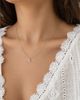 Meira T Meira T 14K Yellow Gold Lab Grown Diamond Oval Solitaire Pendant Necklace, 0.75 tcw - 2