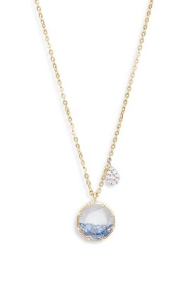 Meira T Meira T Blue Sapphire Shaker Pendant Necklace