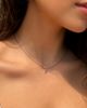 Meira T Meira T Gold-Plated & Pink Rhodium-Plated Silver Pink Sapphire & Diamond Pendant Necklace, 16-18 - 2