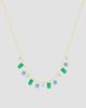 Meira T Meira T Women's Two-Tone 14K Gold & Multi-Stone Charm Necklace - 1