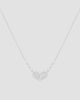 Meira T Women's 14K White Gold & 0.42 TCW Diamond Heart Pendant Necklace - 1