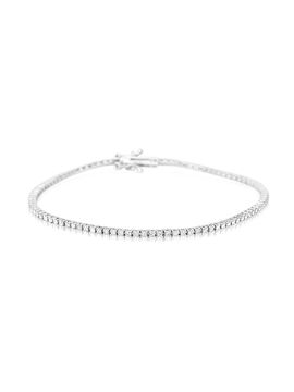 Meira T Women's 14K White Gold & 1 TCW Diamond Tennis Bracelet