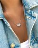 Meira T Women's 14K White Gold Pave Diamond Heart Necklace - 2